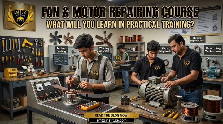 Fan & Motor Repairing Course: What Will You Learn in Practical Training?