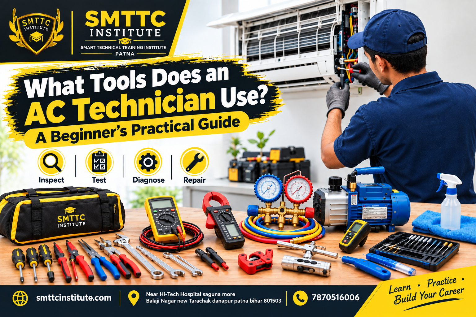 What Tools Does an AC Technician Use? A Beginner’s Practical Guide.