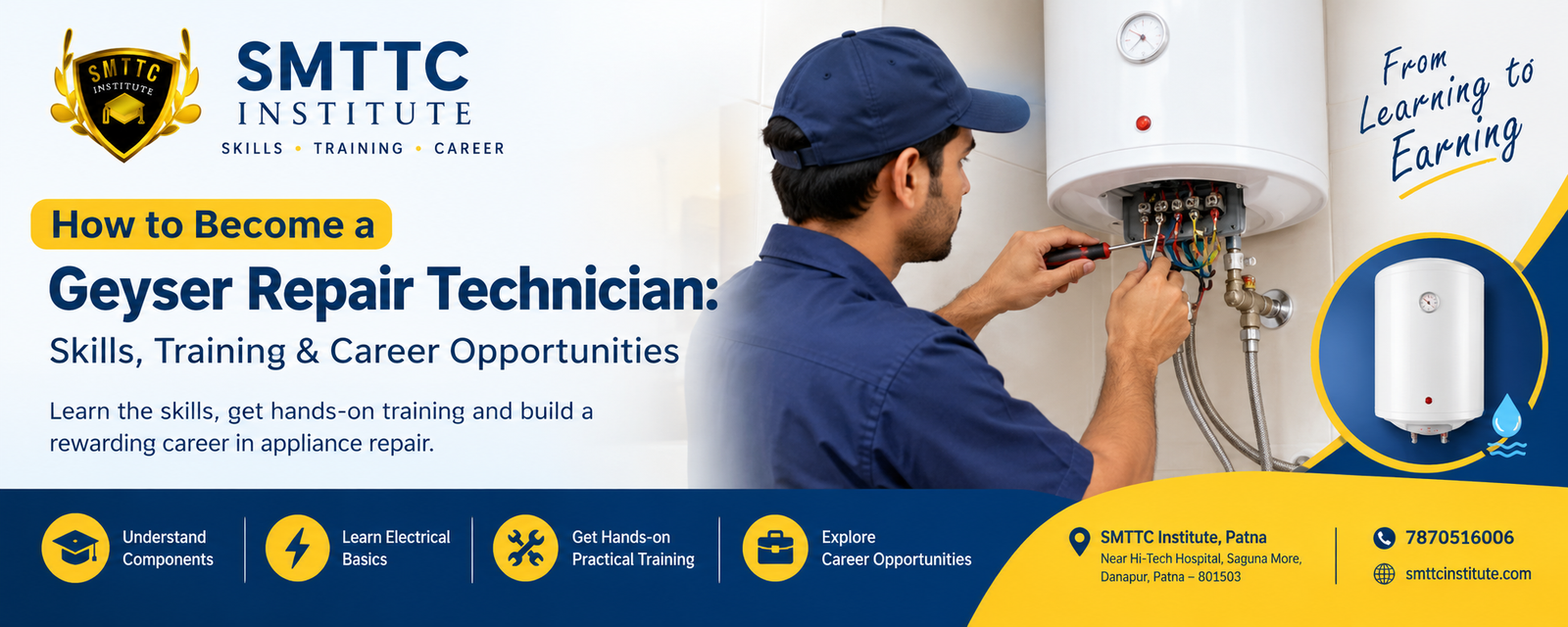 How to Become a Geyser Repair Technician: Skills, Training & Career Opportunities
